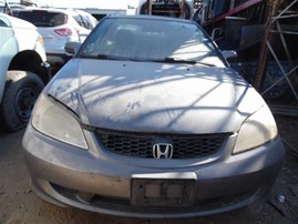 2005 Honda Civic EX Gray Coupe 1.7L Vtec AT #A22585